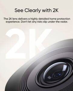 Eufy Indoor Cam C220 overvåkningskamera 2K med KI
