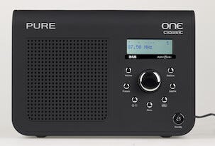 Pure One Classic Series II Black DAB+/FM-radio