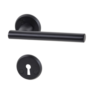 Habo Lyon dørhåndtak med nøkkelskilt, innerdør