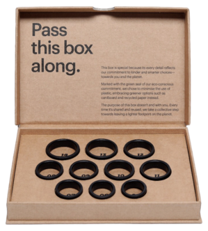 Ultrahuman Ring Air Sizing Kit til måling av ringstørrelse