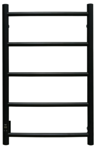 Pax Samba handdukstork el, med timer vänster, svart