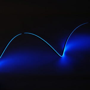 LED-list for bilinteriør RGBIC 1,4 m USB