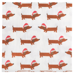 Julservetter papper 33 x 33 cm, 20-pack