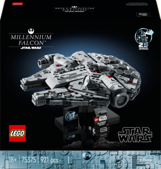 LEGO Icons Star Wars Millennium Falcon 75375, 18 år