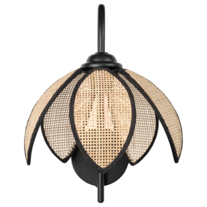 Osram Lotus vegglampe rotting E27 brun