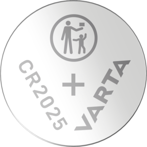 Varta CR2025 litiumbatteri, 4-pakning