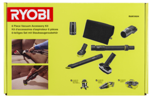 Ryobi RAKVA04 dammsugarkit, 6 delar