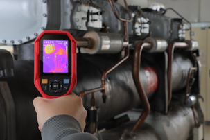 UNIT-T Uti260B varmekamera med 4 visningsmåter