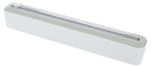 Plastfoliedispenser med skärare