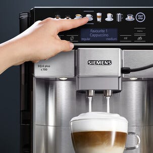 Siemens EQ6 Plus S700 kaffemaskin bönor, helautomatisk