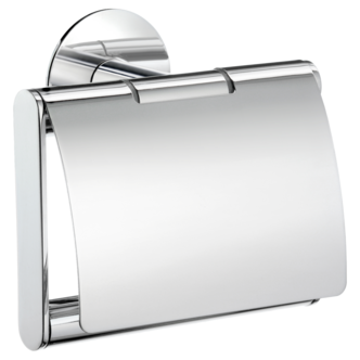 Smedbo DOT självhäftande toalettpappershållare med lock