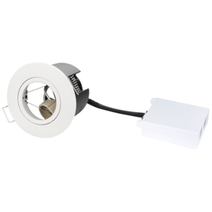 Designlight Tenny downlight GU10 vinklingsbar 87,5 mm, vit