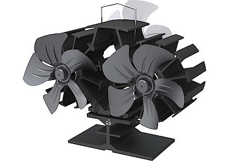 Kaminfläkt Trippel Fan