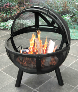 Landmann Ball of Fire bålpanne med gnistfanger