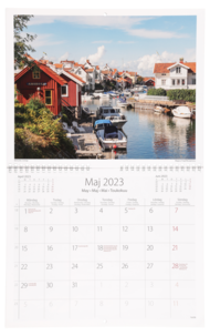 Väggkalender 2023 Burde Skandinavien
