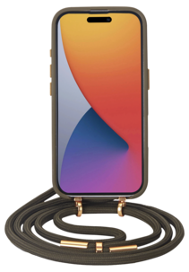 Anmiki mobildeksel med skulderreim til iPhone 16