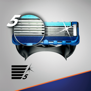 Gillette Fusion ProGlide, barberblad, 8-pack