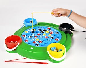 Alga fiskespel, från 5 år