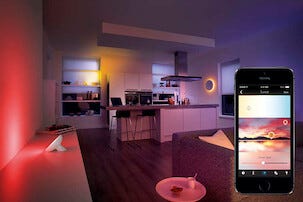 LED-pöytävalaisin Philips Hue Iris