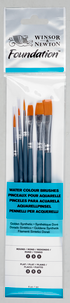 Winsor & Newton pensler, akvarell, 6-pack
