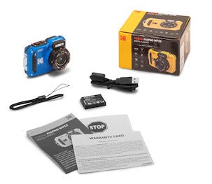 Kodak Pixpro WPZ2 vanntett digitalkamera, 1080p