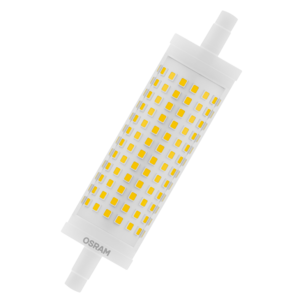Himmennettävä pienloisteputki Osram LED Line R7s, 18,2 W, 118 mm