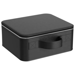 Sminkväska med LED-spegel och flyttbara fack