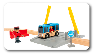 Brio Central Station Set 33989 togstasjon, fra 3 år