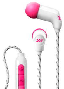 Sporthörlurar med mikrofon X-1 Audio
