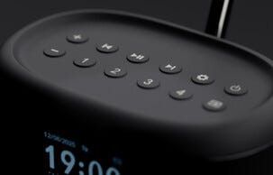 Pinell Compact+ DAB og FM-radio med Bluetooth, bærbar