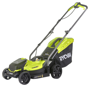 Ryobi Ruohonleikkuri ja ruohonkerääjä / Bio-Clip 18 V, RLM18X33B50