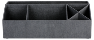 Toimistotarviketeline 7 lokeroa, tummanharmaa