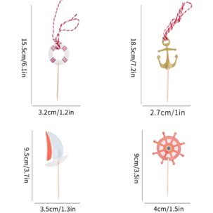 Festdekorasjoner med havtema