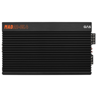 GAS Audio Power MAD A2-85.4 4-kanaligt slutsteg, 4x85W RMS