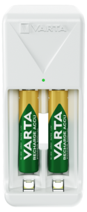 Varta Mini Charger batteriladdare, 2100 mAh