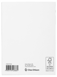 Gratulasjonskort dobbelt med blank innside, 11 × 8 cm