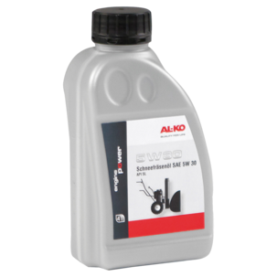 AL-KO motorolja 5W-30 för snöslunga, 0,6 liter