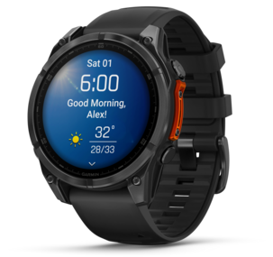 Garmin Fenix 8 Urheilukello GPS harmaa, musta