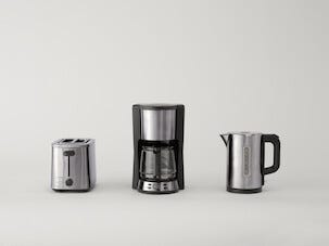 Kaffebryggare med timer, 10 koppar