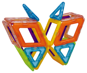 Magnetiska byggklossar för barn från 3 år