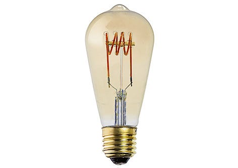 Northlight retro dekorpære E27