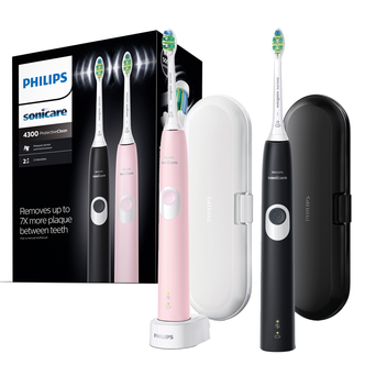 Philips Sonicare ProtectiveClean 4300 eltandborste, 2-pack