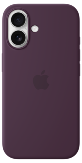 Apple Silicone Case med MagSafe för iPhone 16, mobilskal