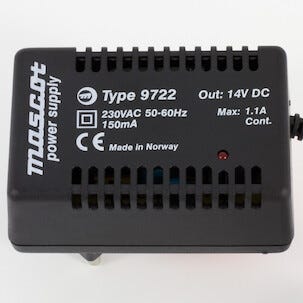 Virtalähde Mascot 14V 1,1A