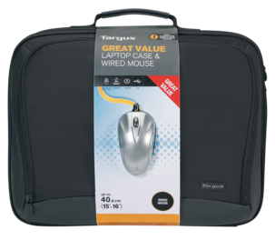 Laptopväska inkl. optisk mus