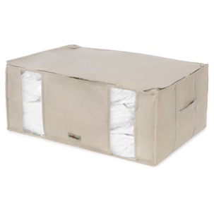 Vakuumpåse med förvaringslåda, stapelbar