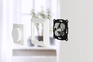 Plejd WRT-01 trådløst dimmerhjul for fjernstrømbryter