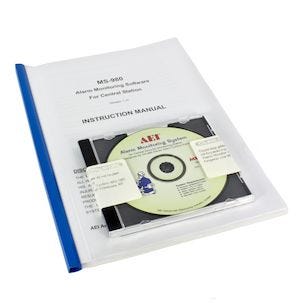 Alarm monitor programvara MS-980