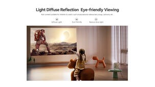 Wanbo T2 Ultra smart projektor för hemmabio, vit