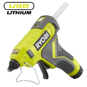 Ryobi RGLU4-0 Kuumaliimapistooli 4 V USB, 3 kuumaliimapuikkoa